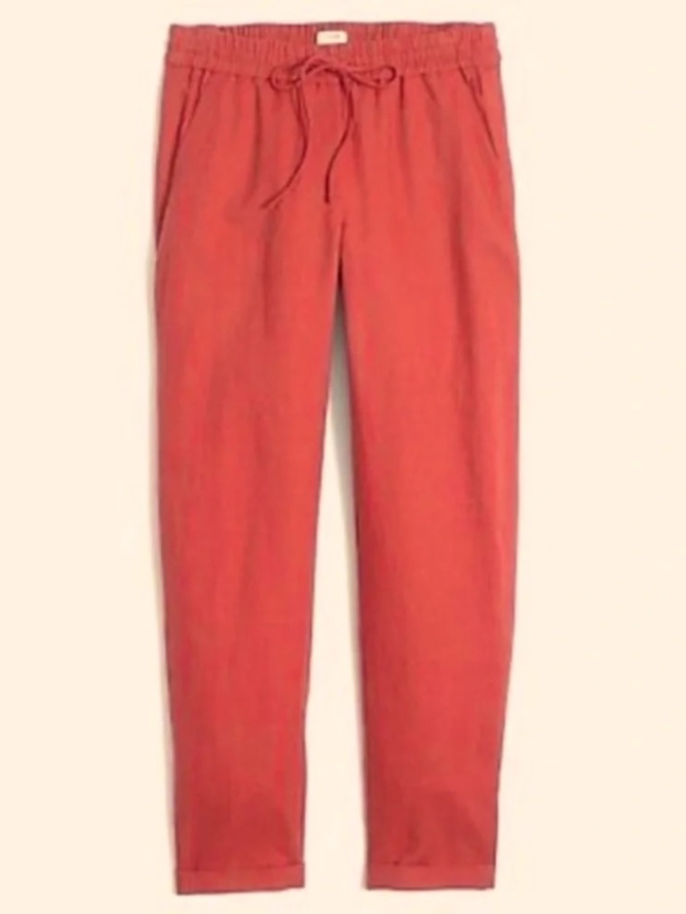 J. Crew Linen Drawstring Pants